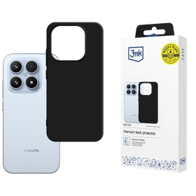 Xiaomi 17T maciņš - 3MK Matt Case - melns