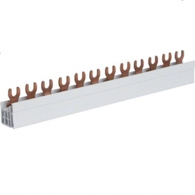 Izoliuotaarjungimo šyna Hager KDN363A (3P, 12 mod., 10mm)