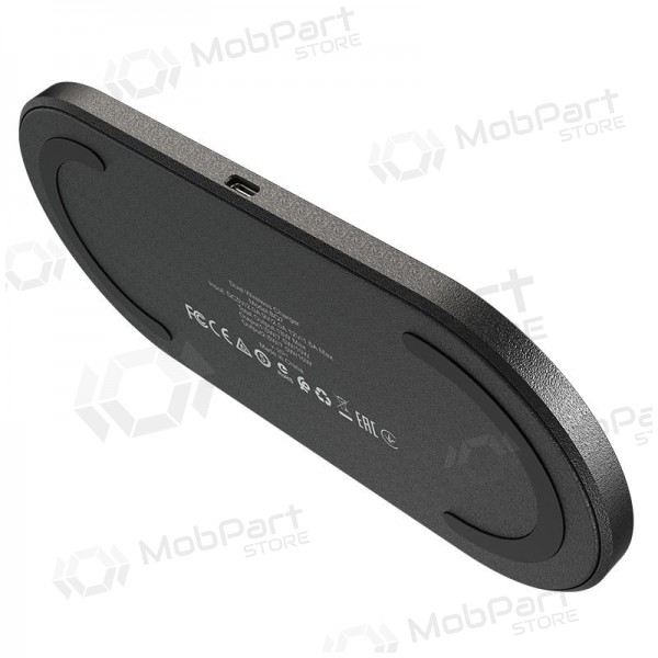 Lādētājs bezvadu Borofone BQ7 Prominent Dual (10W) (melns)
