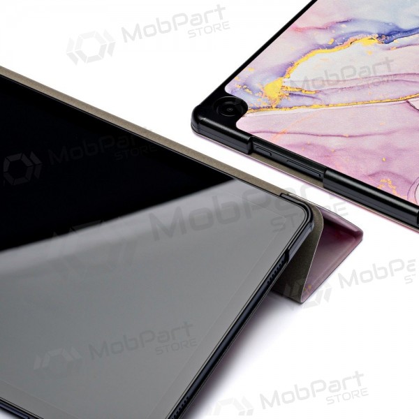 Samsung Galaxy Tab A9+, Tab A11+ maciņš - Smart Leather (marble)