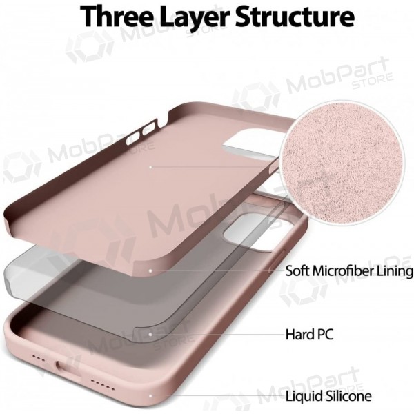 Samsung Galaxy S26+ maciņš Mercury - Pure Magsafe Silicon Case (rozā smilšu)