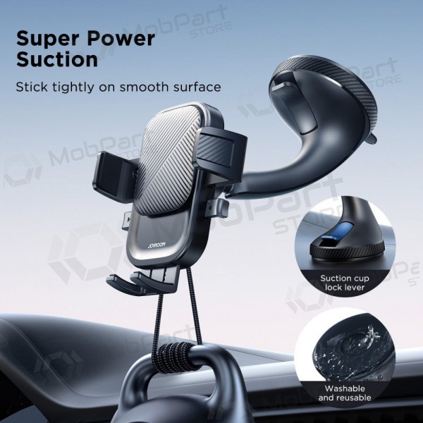 Tālruņa turētājs automobiļiem Joyroom JR-OK6 (windshield) melns