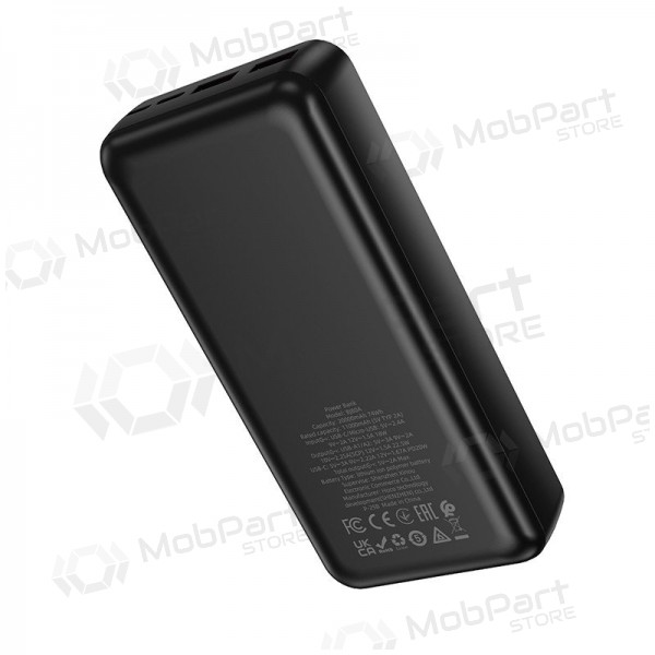 Ārējā baterija Power Bank Borofone BJ80A 22.5W 20000mAh melna