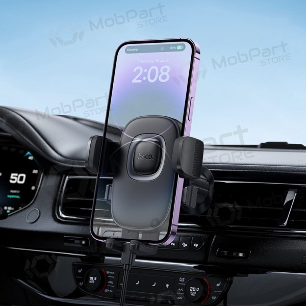 Tālruņa turētājs automobiļiem Hoco H75 (air vent) melns