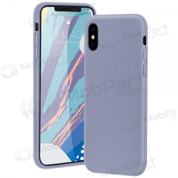 Apple iPhone 11 Pro maciņš - Liquid Silicone - 2.0mm (lavandas pelēks)