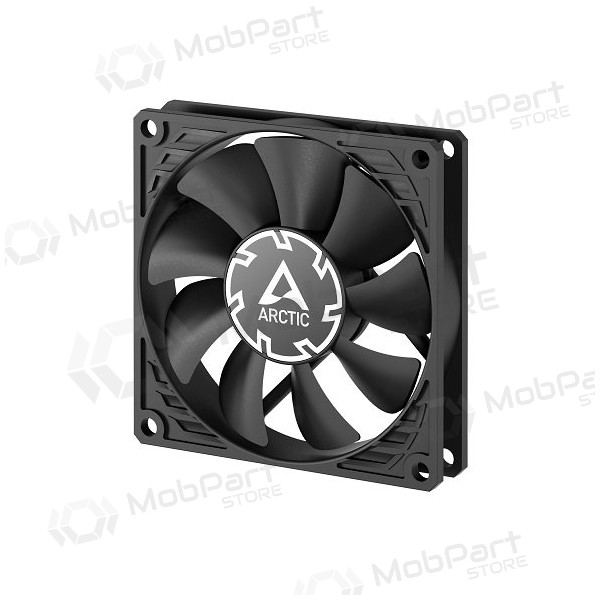 ARCTIC P8 Slim PWM PST korpusa ventilators, 4-pin, 80mm, melns