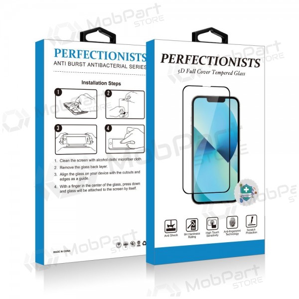 LCD apsauginis stikliukas 3D Perfectionists Apple iPhone 16 Pro melns