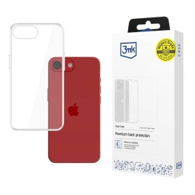 Apple iPhone 16e, 17e maciņš - 3MK Clear Case (caurspīdīgs)