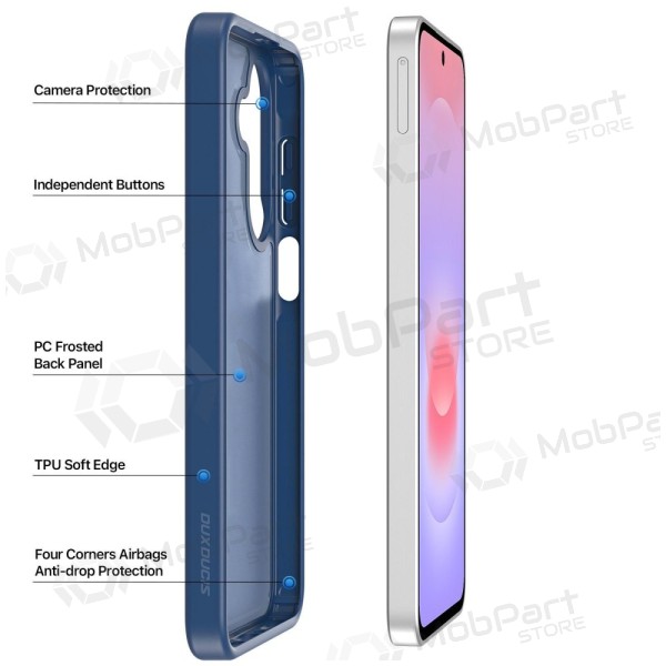 Samsung Galaxy A27 maciņš - Dux Ducis Yind (tumši zils)