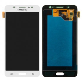Samsung J510F Galaxy J5 (2016) ekrāns (balts) (service pack) (oriģināls)