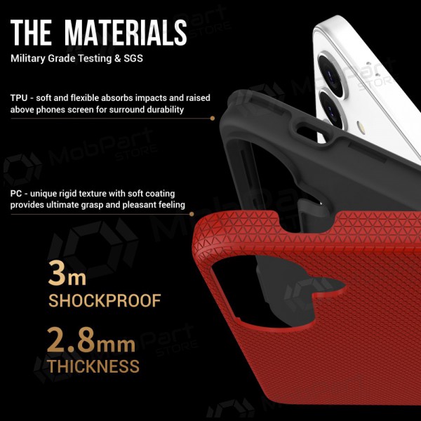 Maciņš / vāciņš Perfectionists Triangle Case Samsung G991 S21 5G sarkans Maciņš / vāciņš Perfectionists Triangle Case Samsung G991 S21 5G sarkans