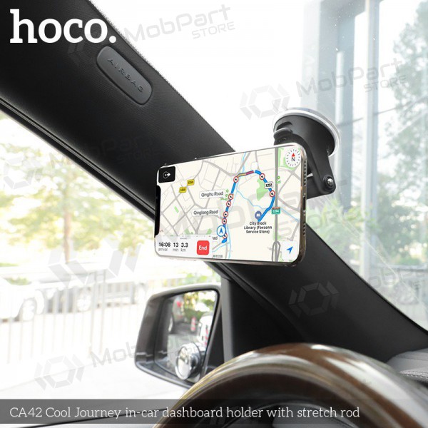 Tālruņa turētājs automobiļiem Hoco CA42 Cool Journey, tvirtinamas ant prietaisų skydelio, magnetinis
