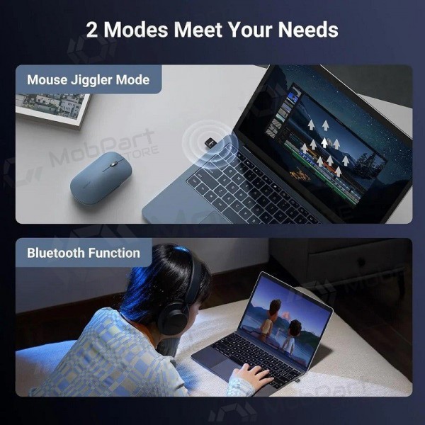 Bluetooth adapteris Ugreen BT301 Bluetooth 5.4 (35994) melns