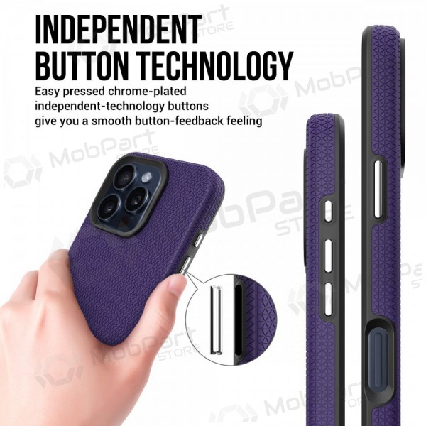 Maciņš / vāciņš Perfectionists Triangle Mag Case Apple iPhone 13/14 violets Maciņš / vāciņš Perfectionists Triangle Mag Case Apple iPhone 13/14 violets