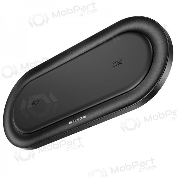 Lādētājs bezvadu Borofone BQ7 Prominent Dual (10W) (melns)