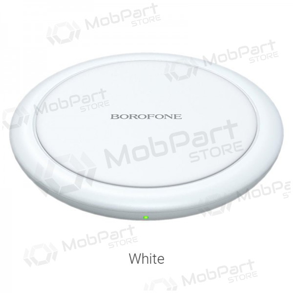 Lādētājs bezvadu Borofone BQ6 QC3.0 (15W) (balts)