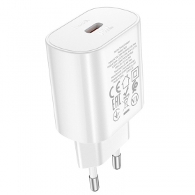 Tālruņa lādētājs Hoco N22 25 W USB-C balts