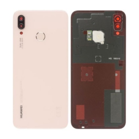 Huawei P20 Lite aizmugurējais baterijas vāciņš rozā (Sakura Pink) (lietots grade B, oriģināls)