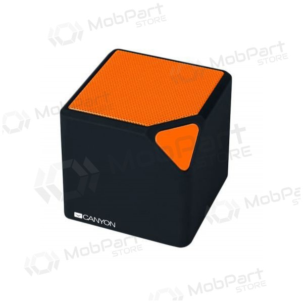 Bluetooth pārnēsājamais augšējais skaļrunis CANYON CNE-CBTSP2BO (MicroSD, AUX, BT V4.2, 300mAh)