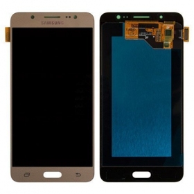 Samsung J510F Galaxy J5 (2016) ekrāns (zelta) (service pack) (oriģināls)