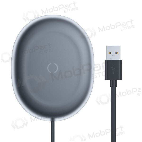 Bezvadu lādētājs Baseus Jelly 15W (supports QI standard) (melns)