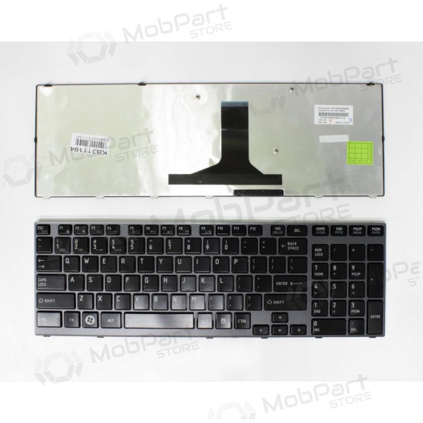 TOSHIBA Satellite: A660, A665 klaviatūra TOSHIBA Satellite: A660, A665 klaviatūra
