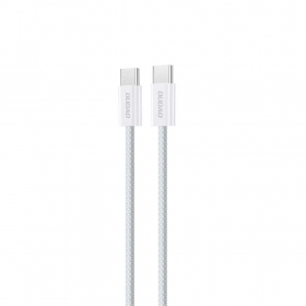 USB-C kabelis Dudao L6C USB-C uz USB-C 2 m 60 W balts