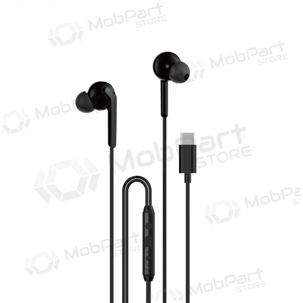 USB-C austiņas Dudao X3C+ melnas