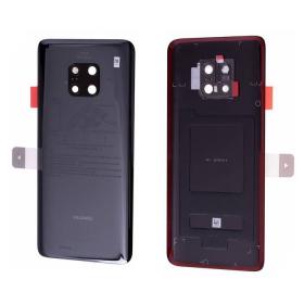 Huawei Mate 20 Pro aizmugurējais baterijas vāciņš (melns) (lietots grade C, oriģināls)