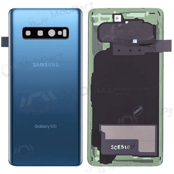 Samsung Galaxy S10+ aizmugurējais vāciņš (zils) (oriģināls)