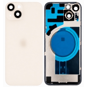 Apple iPhone 14 Plus aizmugurējais vāciņš (balts) (Premium)