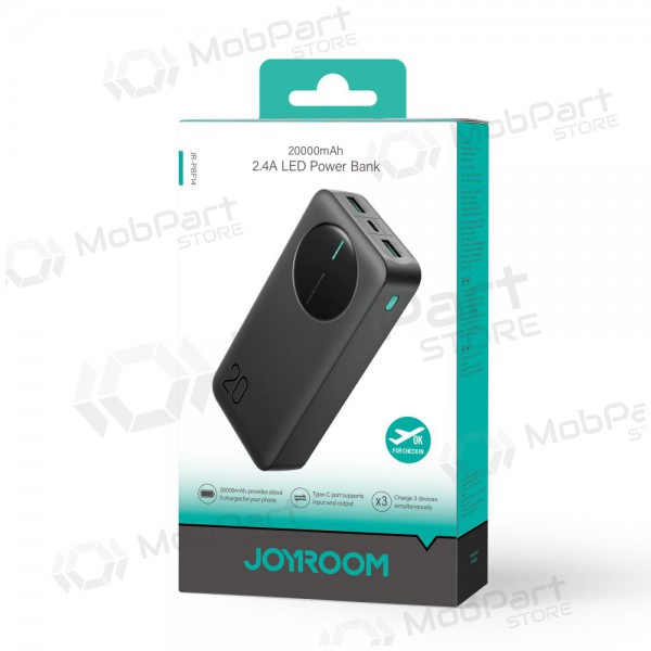 Ārējā baterija Power Bank Joyroom JR-PBF14 20000mAh melna