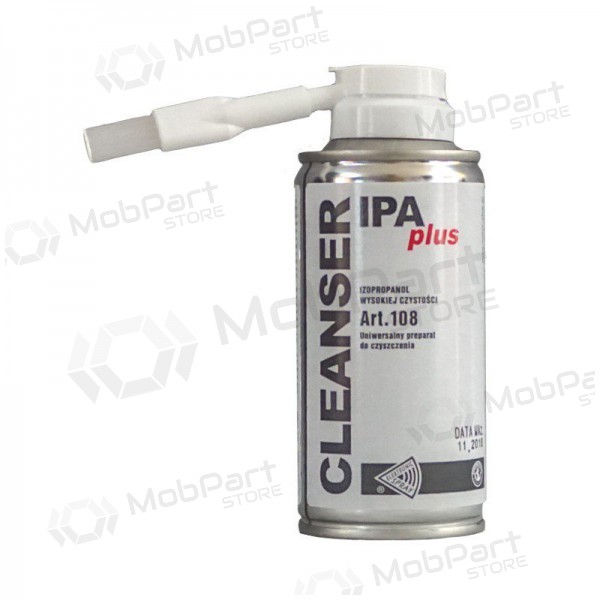 Izopropanols kontaktų valiklis Cleanser IPA PLUS 150ml (su šepetėliu)