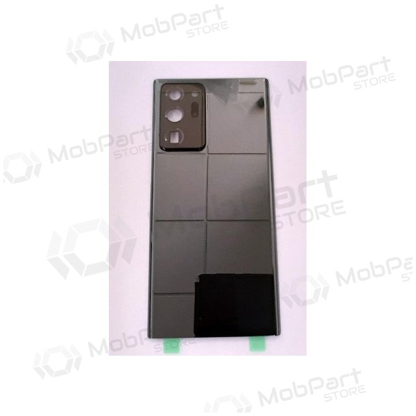Samsung N985 / N986 Galaxy Note 20 Ultra aizmugurējais baterijas vāciņš melns (Mystic Black) (lietots grade A, oriģināls)