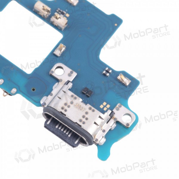 Lanksčioji šleife Samsung A556 A55 5G su įkrovimo kontaktu, mikrofonu oriģināls (service pack)
