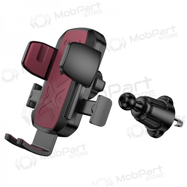 Tālruņa turētājs automobiļiem Hoco H64 (air vent) melns
