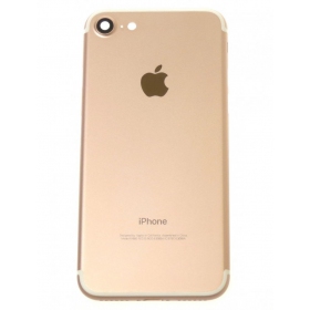 Apple iPhone 7 aizmugurējais baterijas vāciņš (Rose Gold) (lietots grade B, oriģināls)