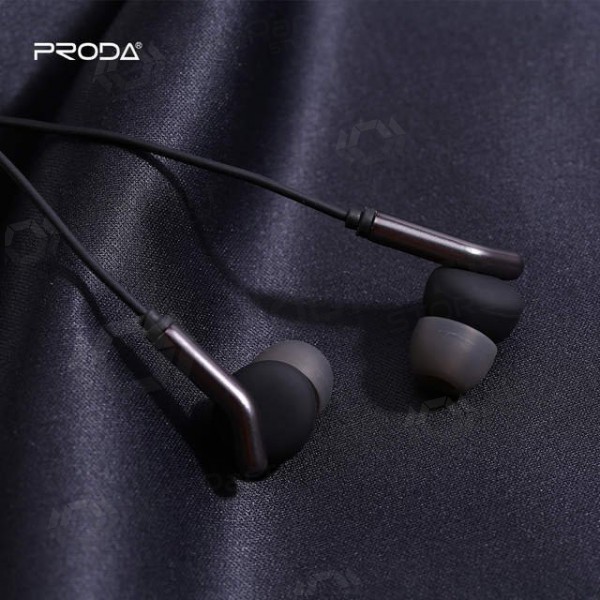 Brīvroku aprīkojums Proda PD-E400 3,5mm (melna)