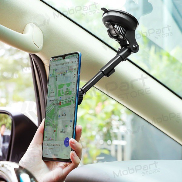 Tālruņa turētājs automobiļiem Borofone BH21 Vanda, tvirtinamas ant prietaisų skydelio, magnetinis