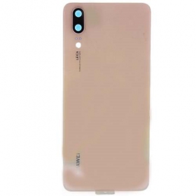 Huawei P20 aizmugurējais baterijas vāciņš rozā (Pink Gold) (lietots grade A, oriģināls)