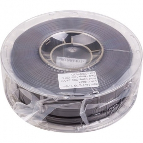3D spausdinimo plastikas PETG, 1.75mm, 1kg, melns