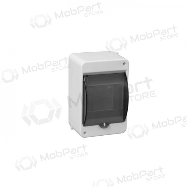 Pawbol 3 mod. virštinkinis skydelis C.2063 (su caurspīdīgsom durelėm, balts)