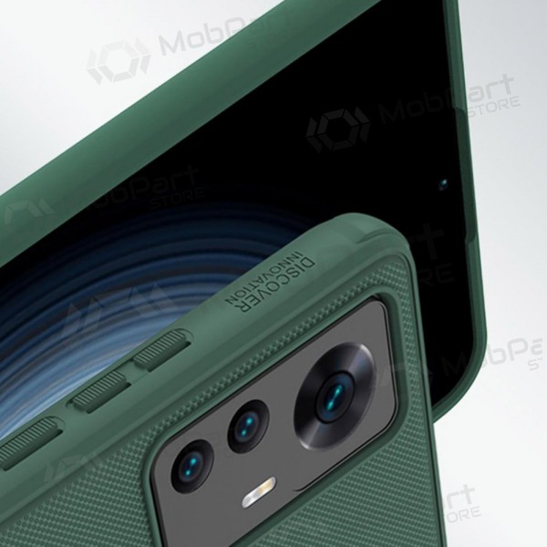 Xiaomi Redmi Note 12 / Note 12 4G vāciņš „Nillkin Frosted Shield“  (melns)
