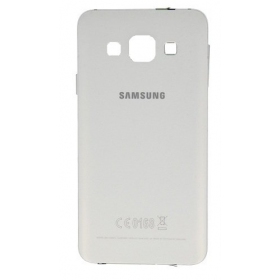 Samsung A300F Galaxy A3 aizmugurējais baterijas vāciņš sudraba (Platinum Silver) (lietots grade A, oriģināls)