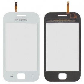 Samsung s6802 skārienjūtīgais ekrāns / panelis (balts)