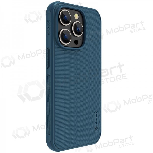Apple iPhone 14 Plus maciņš - Nillkin Frosted Shield (zils)
