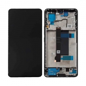 Xiaomi Redmi Note 13 Pro 5G ekrāns (Midnight Black) (ar rāmīti) (oriģināls)