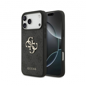 Apple iPhone 18 Pro Max maciņš - Guess PU 4G Metal Logo
