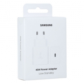Tālruņa lādētājs Samsung EP-T4511NWEGEU 45 W USB-C balts
