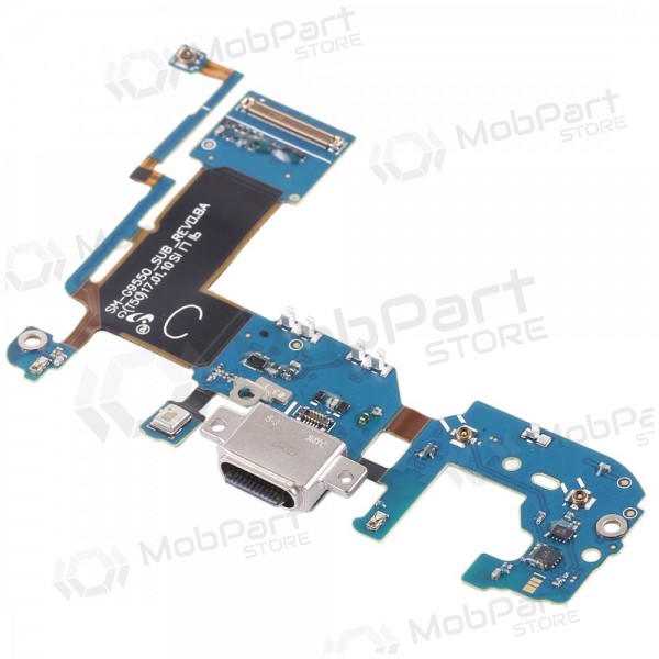 Samsung G955F Galaxy S8+ uzlādes ligzda un mikrofona šleife Samsung G955F Galaxy S8+ uzlādes ligzda un mikrofona šleife